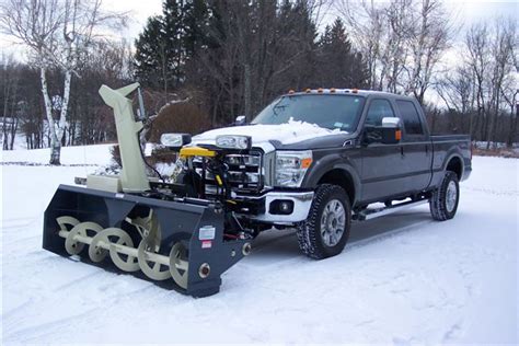 snowblowers for trucks front mounted